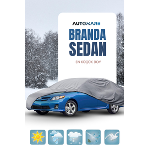 Auto Branda 4 Season Protector automático para automóvil Protección gruesa UV para vehículos sedán Fabricado en tela de PVC Oxford Tamaño más pequeño - Product Image 2