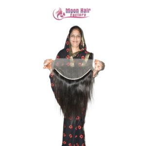 Cheveux humains indiens HD Frontal Straight, soyeux, doux, brillants, texture naturelle, disponible à l'exportation, vente populaire au prix de gros - Product Image 5