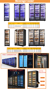 Compre un Refrigerador Comercial para Exhibición de Frutas, Verduras y Carnes, Congelador, Precio de Refrigerador para Supermercado y Enfriador - Product Image 3