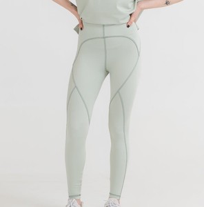 2025, mallas deportivas de secado rápido para mujer, pantalones de entrenamiento de compresión cómodos para gimnasio, mallas de primavera, pantalones para correr para niñas - Product Image 1