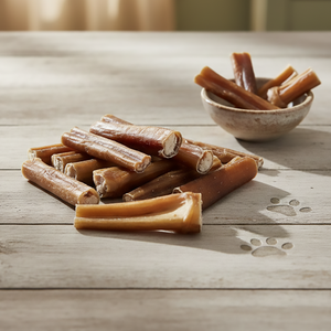 Snacks Masticables Orgánicos de Carne de Res para Perros, Barra de 4 Pulgadas, Alta en Proteínas, con Sabor a Vegetales, Seguros para Gatos - Product Image 1