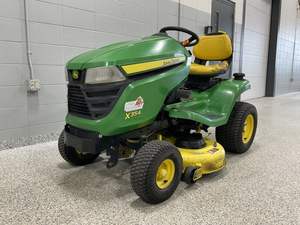 Mini tracteur tondeuse à gazon diesel John Deer X950R équipement agricole. - Product Image 2