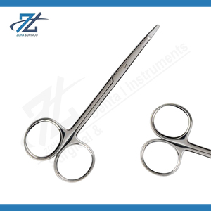 Ciseaux de dissection de produit de haute qualité Modèle fin 115mm de long Fabricant d'acier inoxydable chirurgical au Pakistan - Product Image 2