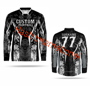 Camiseta de Paintball de Manga Larga, Camiseta de Paintball Sublimada, Diseño Transpirable con Etiqueta Privada Personalizada - Product Image 3