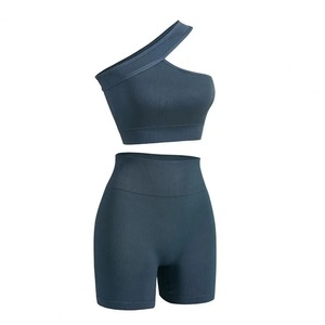 ชุดโยคะระบายอากาศได้ดีของผู้หญิงชุดเลกกิ้งเล่นโยคะเข้ายิมบราปรับแต่งได้ใหม่2025 - Product Image 5