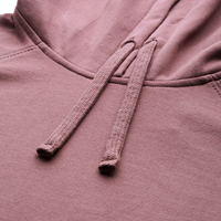 Veste à capuche longue et respirante en coton 100% personnalisable pour femmes avec logo sur le devant pour l'hiver vente en gros