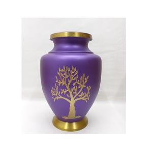 Urna Funeraria de Metal de Estilo Europeo Moderno, Diseño Personalizable, Capacidad de 200 Pulgadas Cúbicas, Decorativa, Hecha a Mano en Latón, para Funerales - Product Image 4