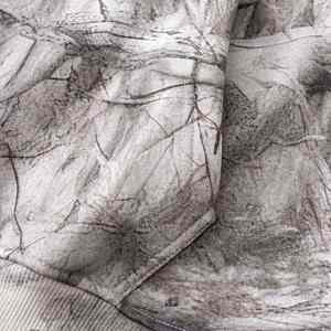 Sweat à capuche oversize en molleton tie-dye à transfert thermique de 350 g/m², personnalisable, style hip-hop streetwear pour hommes - Product Image 3