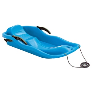 Luge de course orientable avec freins et corde - Product Image 1