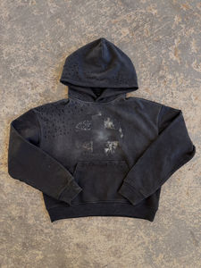 เสื้อมีฮู้ดผ้าเทอร์รี่แบบถักสำหรับผู้ชายเสื้อมีฮู้ดพิมพ์ลายดิจิทัลสำหรับซักมีซิปรูด - Product Image 3