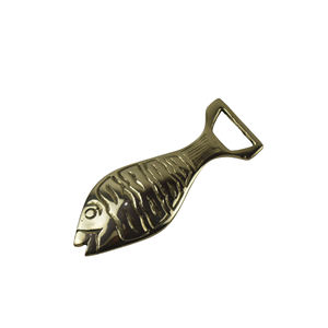 ที่เปิดขวดดีไซน์สวยงาม ทำจากทองเหลือง ผิวสัมผัสแบบโบราณ พร้อมด้ามจับที่สะดวกสบาย เหมาะสำหรับร้านอาหาร บาร์ และโรงแรม - Product Image 3