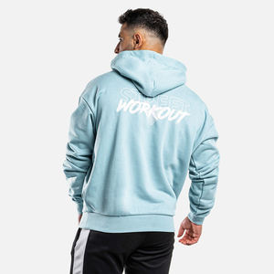 Sudadera con Capucha Personalizada de Fábrica, Cierre Completo, 500 Gsm, Algodón, Cierre Completo en la Cara, Doble Capa, Peso Pesado, Sudadera con Capucha Personalizada para Hombre - Product Image 2