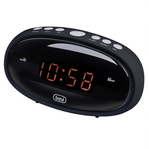 Reloj Despertador Trevi EC 880N Negro, Reloj de Escritorio y Mesa Modelo 0088000 - Product Image 2