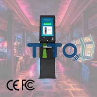 Kiosco de Canje de Boletos QR para Interiores: Terminal de Pago Inteligente para Máquinas de Juegos de Habilidad, Bares y Centros de Entretenimiento Familiar (CEF)