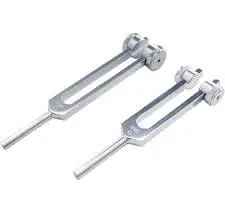 Nuevo 128Hz-2048Hz Ent Chakra Tuning Forks Aleación de aluminio Fuente de alimentación manual Curación de sonido con electricidad - Product Image 6