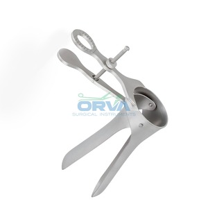 Conjunto de instrumentos superiores de fuente de alimentación Manual de espéculo Vaginal Collin de acero inoxidable alemán de alta calidad para Ginecología - Product Image 3