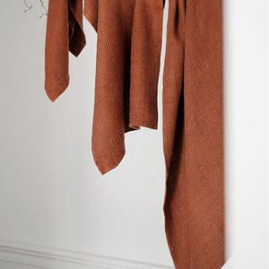 Juegos de toallas de cocina de Golf de 100% algodón orgánico hecho a medida más vendido tejido de gofres impreso desechable y de secado rápido - Product Image 4