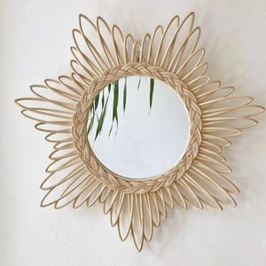 Eco-friendly Rattan Mirror For Home Decor in Vietnam - Handmade Rattan Mirror With Customized Size From 99 Gold Data - Product Image 6