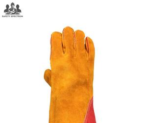 Guantes de Soldadura de Cuero Vacuno de Resistencia Deportiva Vintage 2025, los Más Nuevos, de Seguridad, Premium, Ecológicos, Transpirables y Personalizables - Product Image 4