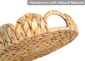 Plateau rond en osier festonné StorageWorks - Product Image 2