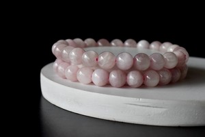 Hot Bulk Selling Kunzite 8mm Round <b>Beaded</b> <b>Bracelet</b> Natural Healing Stones for Meditation Jewelry - Product Image 4