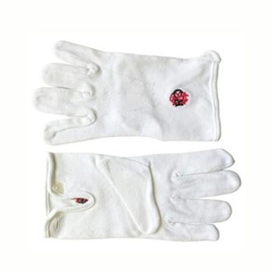Gants en coton Offre Spéciale Gants maçonniques réutilisables au meilleur prix avec design et logo personnalisés - Product Image 5