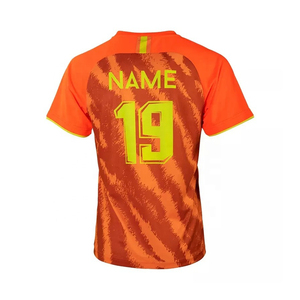 Custom Retro Men's Soccer Jersey Winter Training Football Shirt With Oem Service Mesh Sports Wear Uniform - Product Image 2