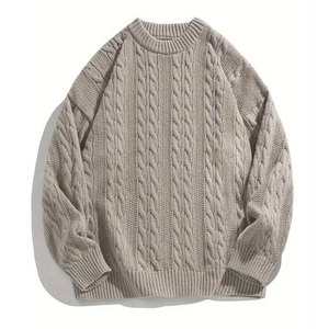 Pulls d'hiver respirants en coton pour hommes, style streetwear tendance 2026, nouvelle collection pour hommes - Product Image 1