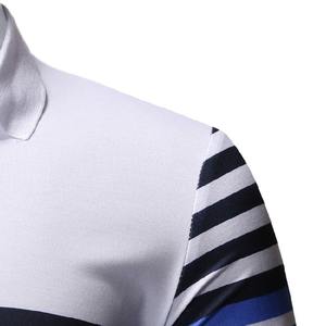 Polo pour homme à manches longues, uniforme professionnel en coton 100%, couleur unie, col à revers, en vente - Product Image 6
