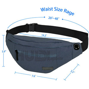 Bolso cruzado de tela premium con tacto ligero y costuras resistentes, bolso cruzado informal. - Product Image 6