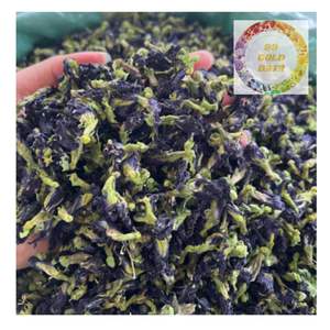 ดอกไม้ผีเสื้อแห้งสีฟ้าสดใสจากเวียดนาม สำหรับชงชาและใช้เป็นสีธรรมชาติ จำหน่ายจำนวนมากเพื่อการส่งออก - Product Image 2