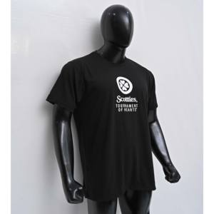 เสื้อยืดคอกลมแขนสั้นผ้าคอตตอนสำหรับ100% ที่กำหนดเองพิมพ์ลายด้วยความร้อนทรงโอเวอร์ไซส์ระบายอากาศได้ - Product Image 3