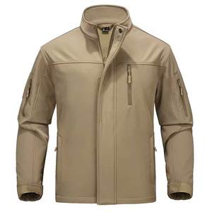 Veste Softshell pour homme de haute qualité fabriquée professionnellement, style fermeture éclair, veste Softshell pour homme, service personnalisé OEM - Product Image 1