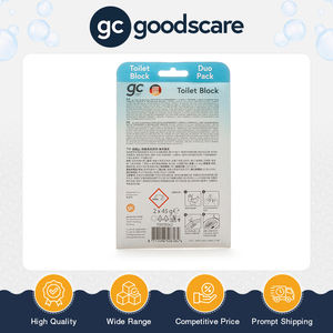 Bloque de borde de inodoro de alta calidad para el hogar y el hotel Forma sólida 2x45gr Higiene Rich Ocean Breeze Scent Excelente para la limpieza - Product Image 2