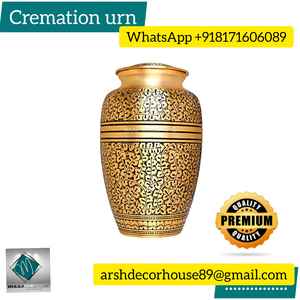 Vente en gros de grande urne funéraire personnalisée pour cendres humaines, magnifique couple cardinal, oiseau, urne funéraire pour adultes, urnes artisanales - Product Image 5