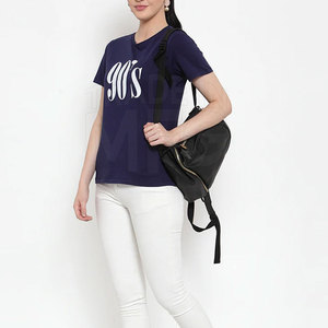 2024 nuevo estilo mujer cuello redondo camisa de manga corta Material suave secado rápido transpirable Mujer camiseta - Product Image 4