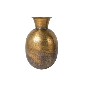 Jarrones de Flores Decorativos de Metal de Alta Calidad, Jarrón de Aluminio con Textura Martillada a un Precio Razonable, Tamaño Personalizable - Product Image 1