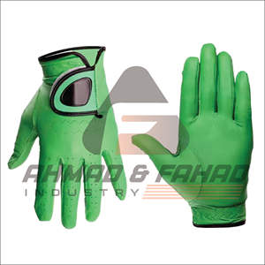 Guantes de golf de piel de oveja de vaca suaves y transpirables para hombre, guantes de golf antideslizantes para viajes deportivos, diseño de A & F Industry - Product Image 1