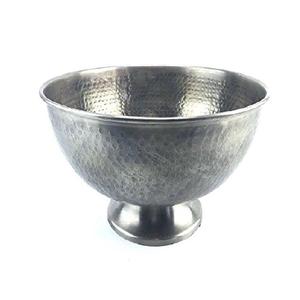 ชุดชามเสิร์ฟอาหารทำจากเหล็กแข็ง2ชิ้นพร้อมฐานรองเขากวางจานตกแต่งโต๊ะที่ทำด้วยมือเป็นมิตรกับสิ่งแวดล้อม - Product Image 3