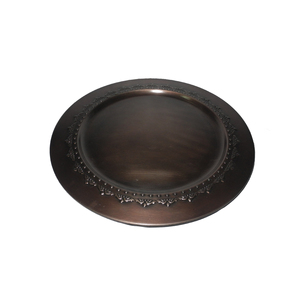 Design attrayant chargeur de table assiettes à vaisselle Style frais qualité métal vaisselle chargeur assiette pour la maison et la cuisine 2025 - Product Image 2
