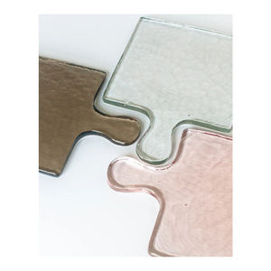 Suministro a granel de tableros de servicio de vidrio con textura martillada a mano de excelente calidad al mejor precio - Product Image 4