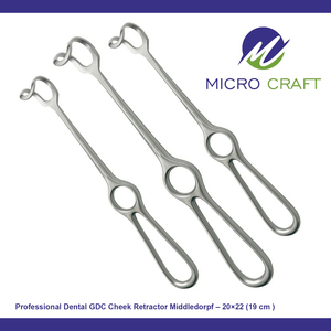 Professional Stainless Steel Manual Dental GDC Cheek Retractor Middledorpf 20x22 19cm High Quality Dental <b>Instruments</b> - Product Image 2