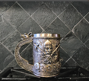Tasses à boire vikings de haute qualité, cadeau d'anniversaire, cadeau pour mari, cadeau pour couple, cadeaux de Noël - Product Image 2