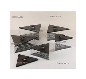 Set of 4 Acrylic Snacks <b>Sweet</b> <b>Box</b> Latest Design Customized Size Nuts Chocolates <b>Box</b> For Restaurant Hotel Use - Product Image 5