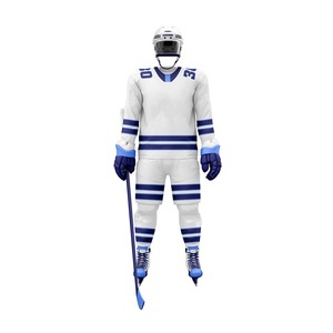 Vente chaude 100% Polyester Uniforme De Hockey Sur Glace Sur Mesure Uniforme De Hockey Sur Glace Meilleur Prix Uniforme De Hockey Sur Glace Service OEM - Product Image 6