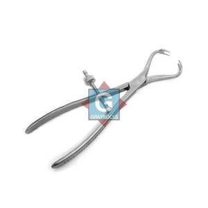 Fórceps de rótula de alta calidad Fórceps de reposición de 185mm Fórceps de sujeción de hueso - Product Image 5