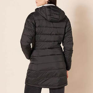 Abrigo acolchado con burbujas para hombre, chaqueta acolchada ecológica vaquera vintage con cuello levantado a prueba de viento repelente al agua alternativa - Product Image 3