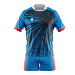 Conjuntos de Uniformes de Rugby Ligeros y Transpirables de Alta Calidad - Ropa Deportiva Cómoda con Opciones Personalizables para Hombre - Product Image 1