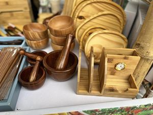 WOODEN <b>BAMBOO</b> BOWL FROM VIET NAM - Product Image 2