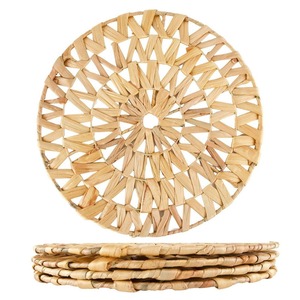 Mantel Individual Tejido a Mano con Flores de Jacinto de Agua, Estilo Bohemio, Ecológico, Hecho en Vietnam, Decoración de Mesa, Venta al por Mayor - Product Image 6